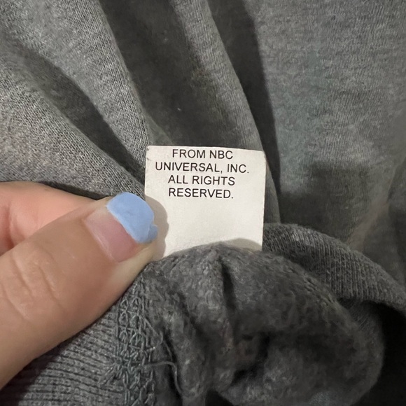 Saturday Night Live SNL Sweatshirt Scoop Neck Women’s S Gray Pullover Comedy NBC - Picture 6 of 7